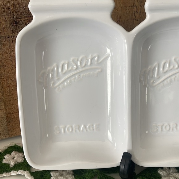 Mason Craft & More 3 Divided Sections/Serving Tray - Picture 2 of 5